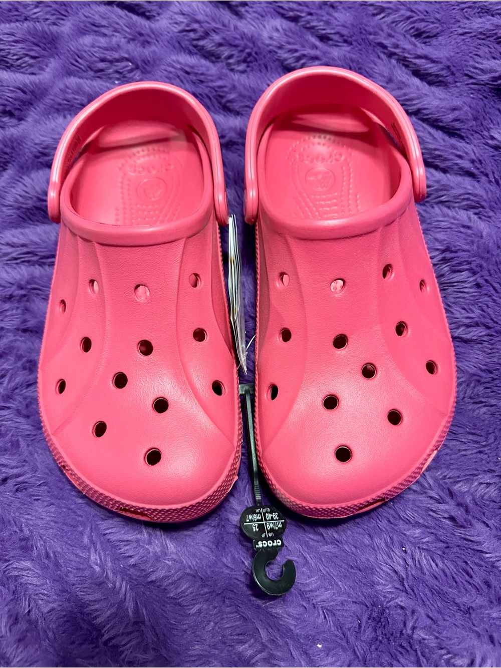 Authentic Crocs Hot Pink Raylen Clog